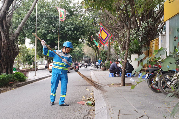 Nhân viên lao công làm những công việc đơn giản