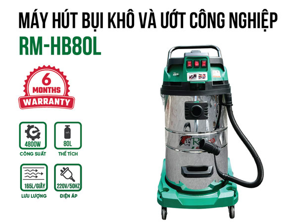 May hut nuoc 80 lit