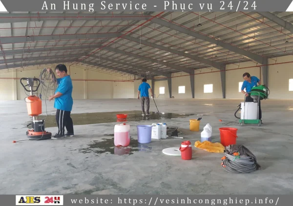 Vệ sinh nhà xưởng