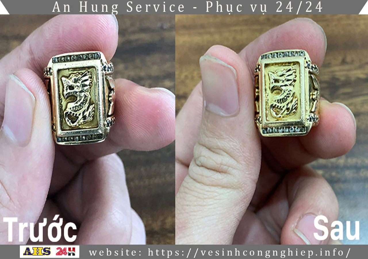 Đánh bóng vàng bạc