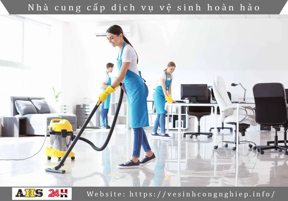 Cung cấp tạp vụ văn phòng 4 Nhân viên tạp vụ