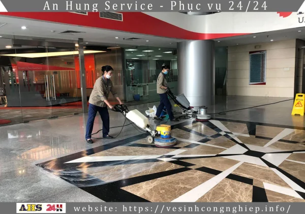 Đánh bóng sàn đá