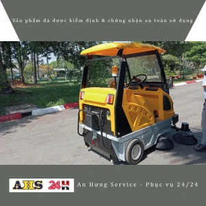 Xe quét rác nhà xưởng