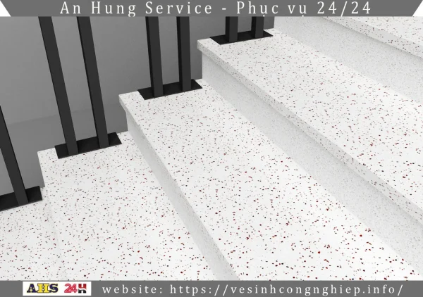 Đánh bóng cầu thang