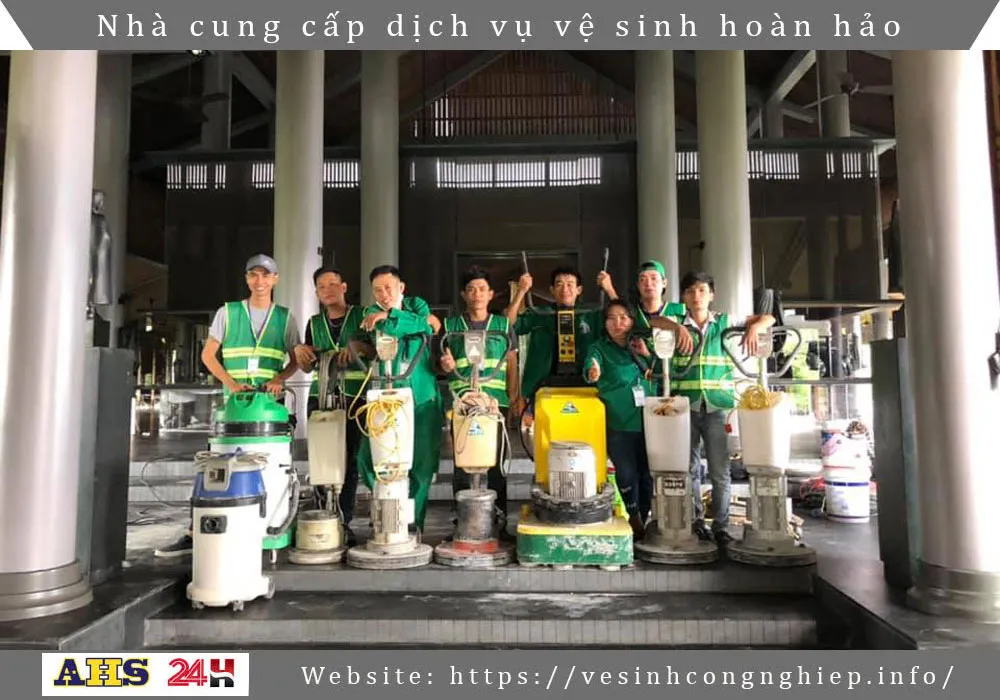 quy trình vệ sinh công nghiệp