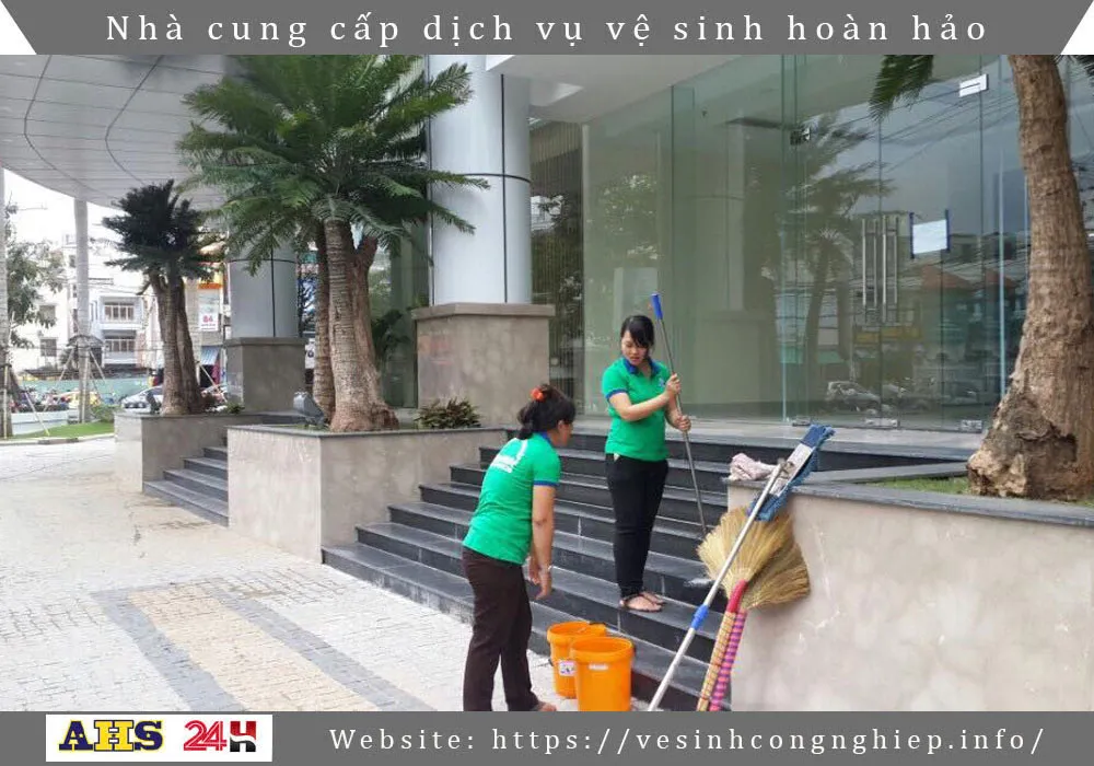 vệ sinh toà nhà