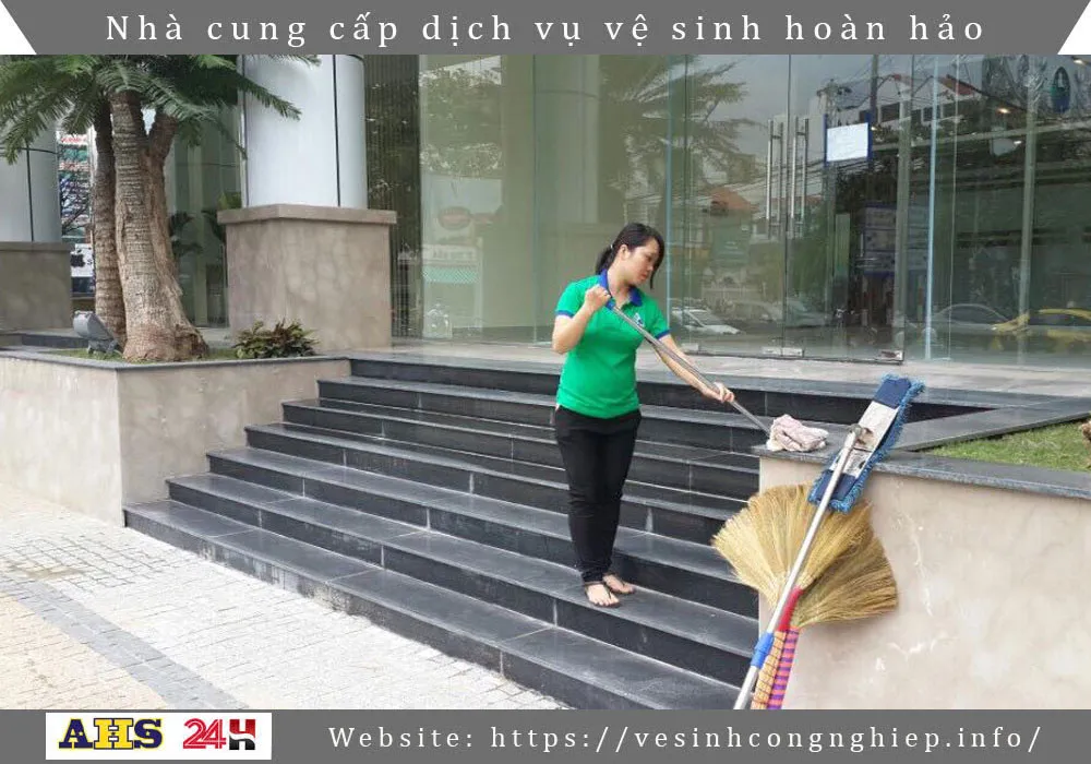 vệ sinh toà nhà