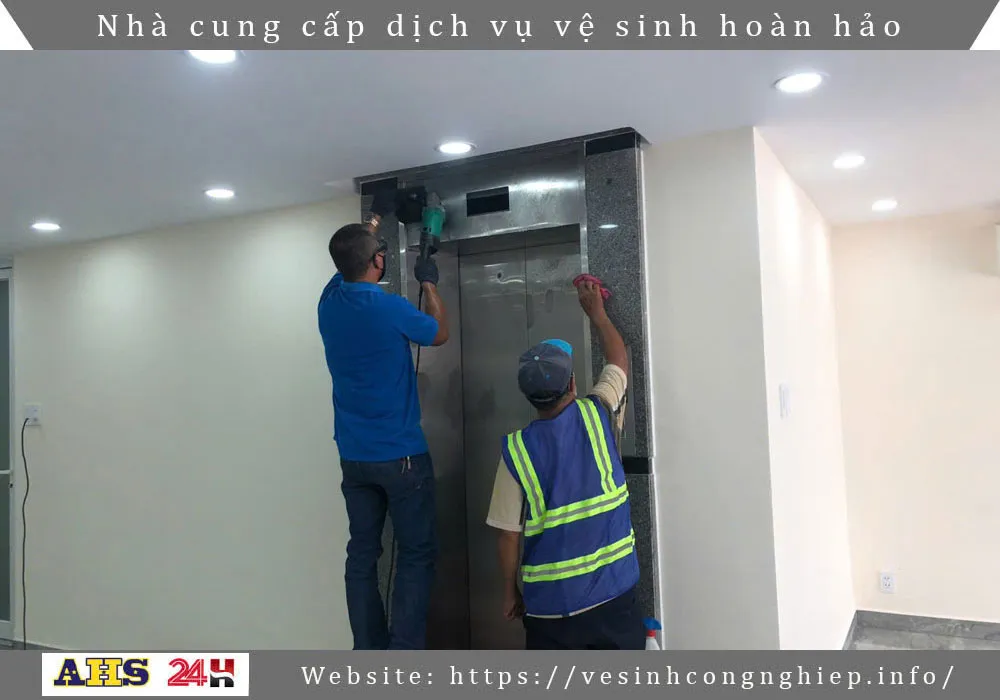Top 5 dịch vụ đánh bóng thang máy uy tín và chuyên nghiệp tại TP.HCM 6 Phục hồi và đánh bóng bề mặt inox thang máy