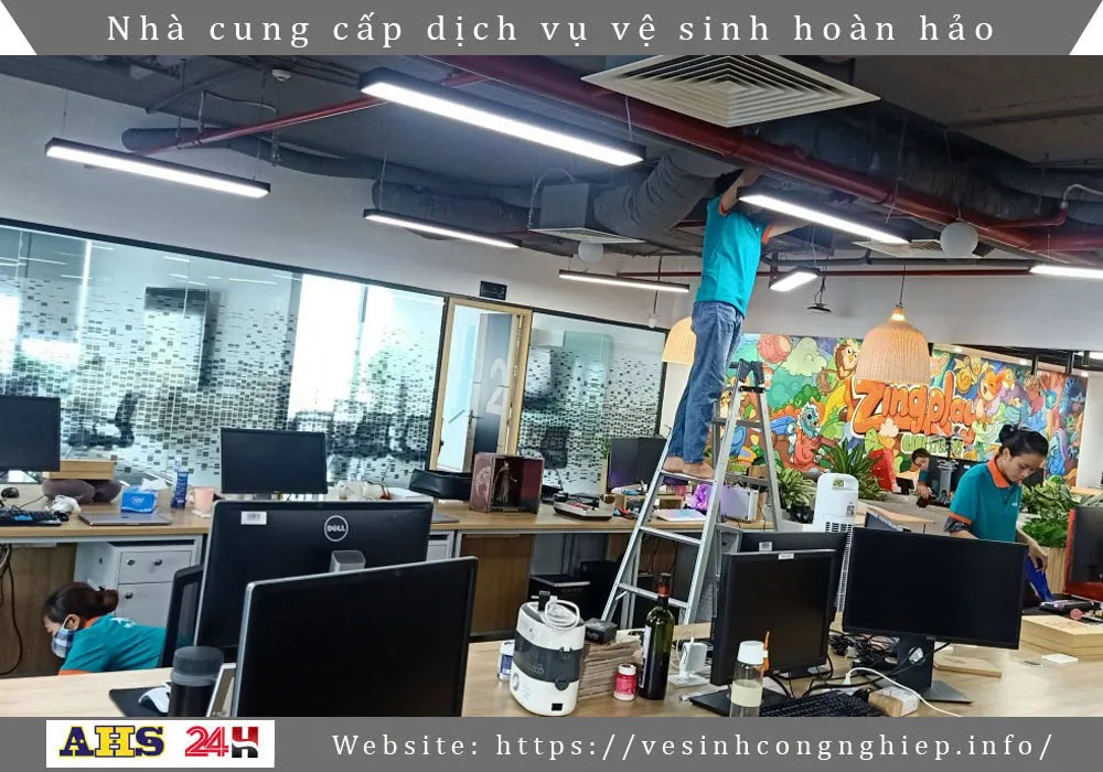 quy trình vệ sinh công nghiệp