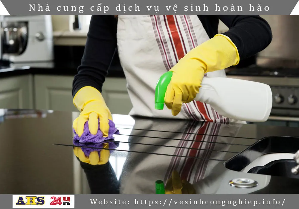 Bảng giá vệ sinh công nghiệp 5 vệ sinh công nghiệp cho nhà bếp