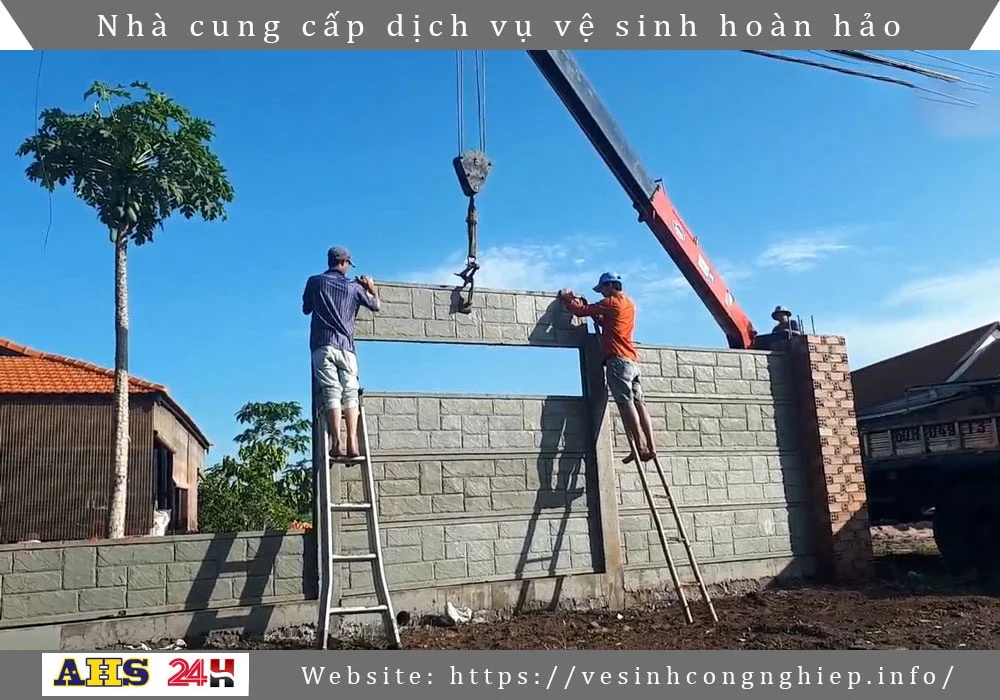 Xay dung hang rao