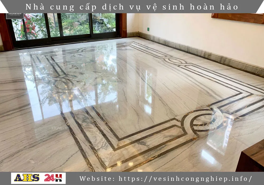 San da Granite sau khi danh bong