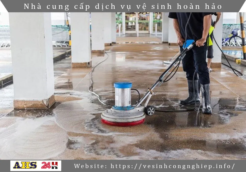 Ve sinh san da Granite sau khi danh bong