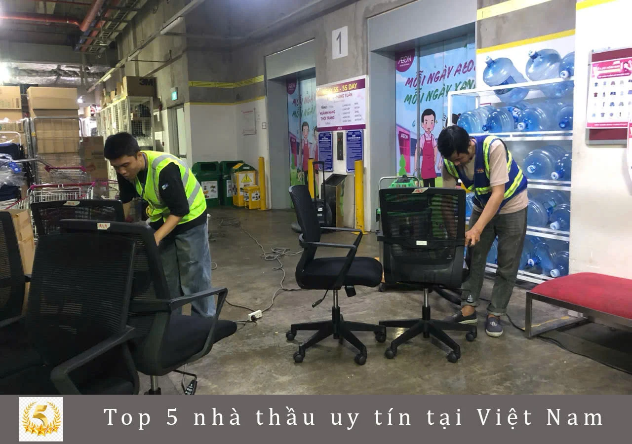 Top 5 công ty chuyên giặt ghế văn phòng và các loại ghế khác