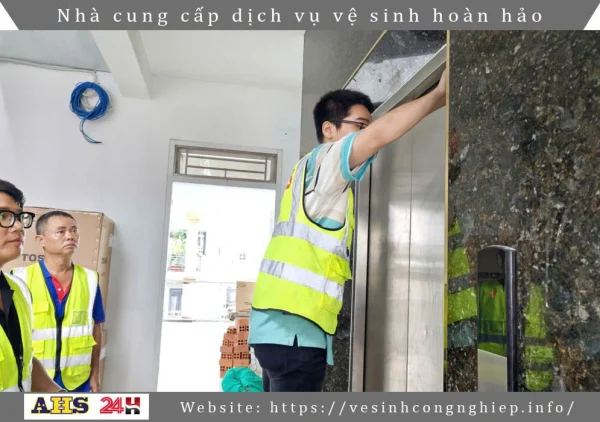 Dịch vụ đánh bóng inox thang máy