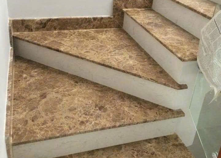 Đánh bóng cầu thang đá Marble 3 Cầu thang đá Marble